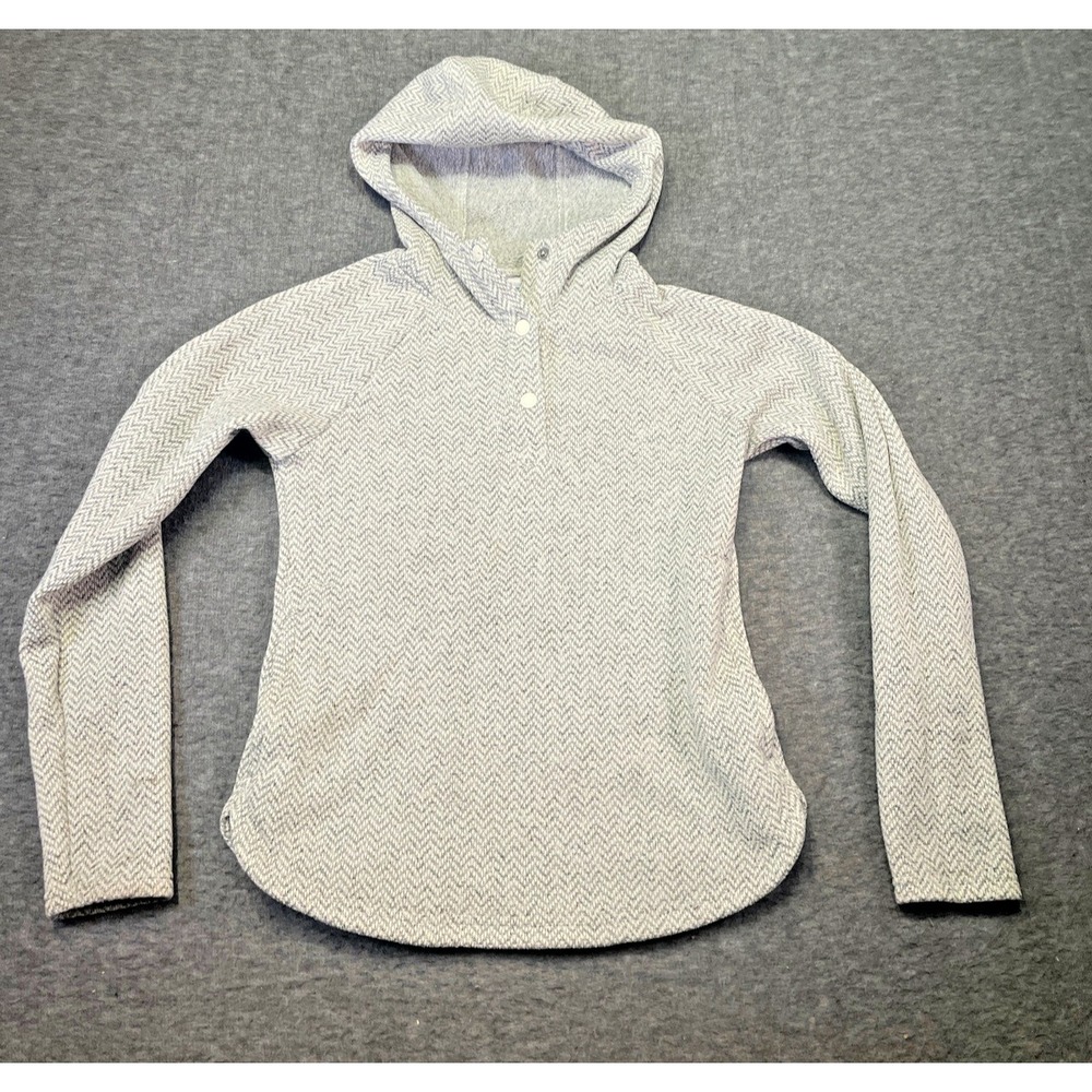 Columbia Hoodie Women Extra Small XS Sweater‎ Chevron Long Sleeve Fleece Casual